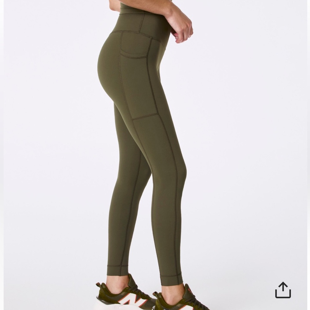 FIGS | set active breathe high rise pocket leggings spruce NWT